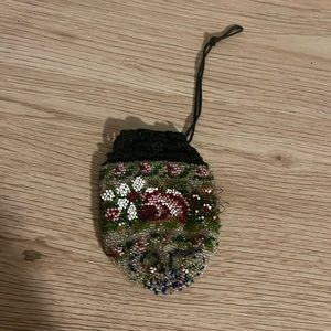 Antique beaded bag